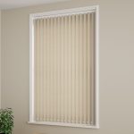 vertical blind in cream colour